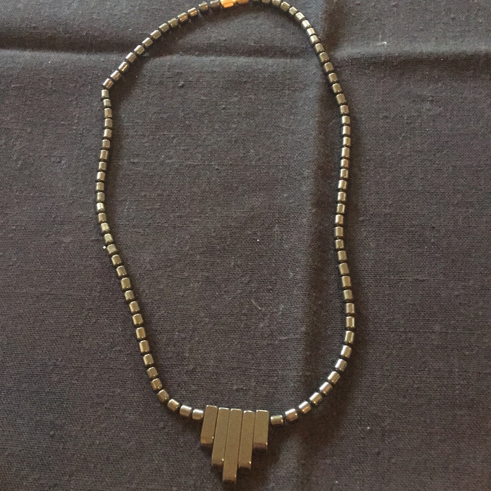 Hematite necklace